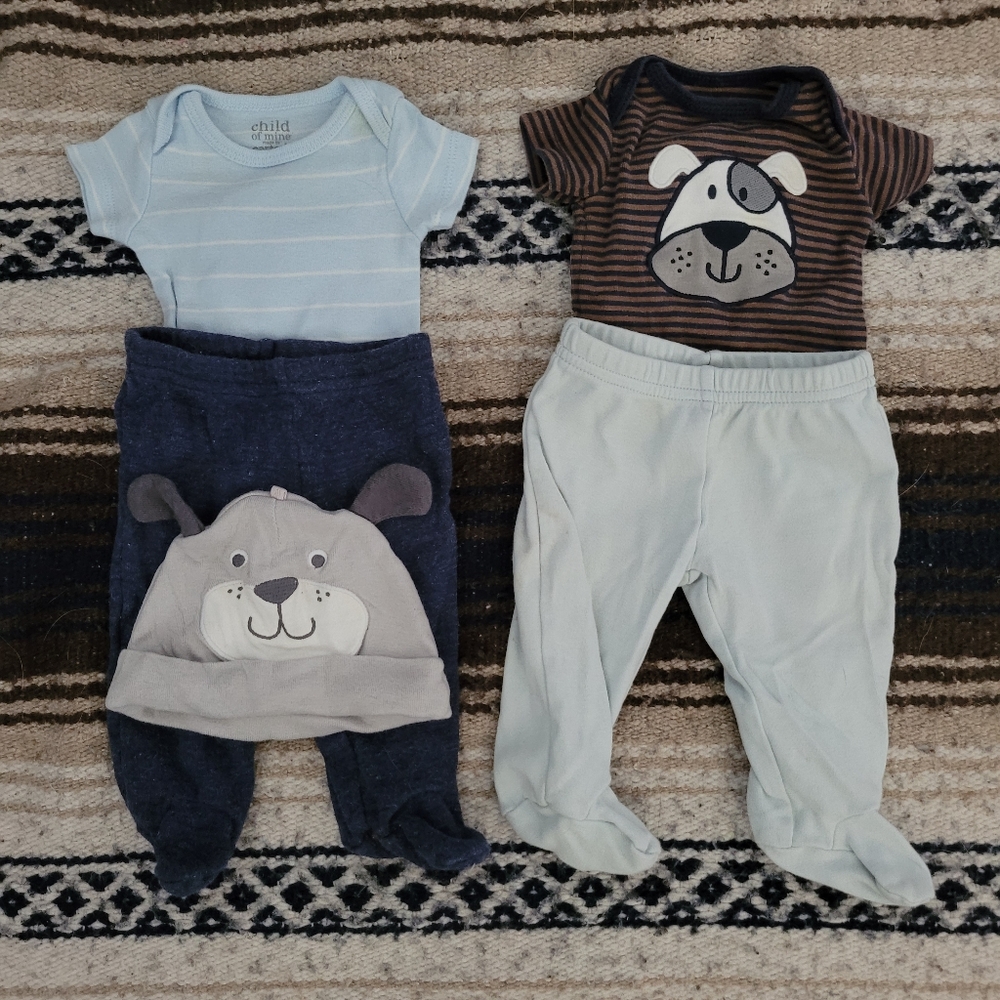 puppy set for newborn baby